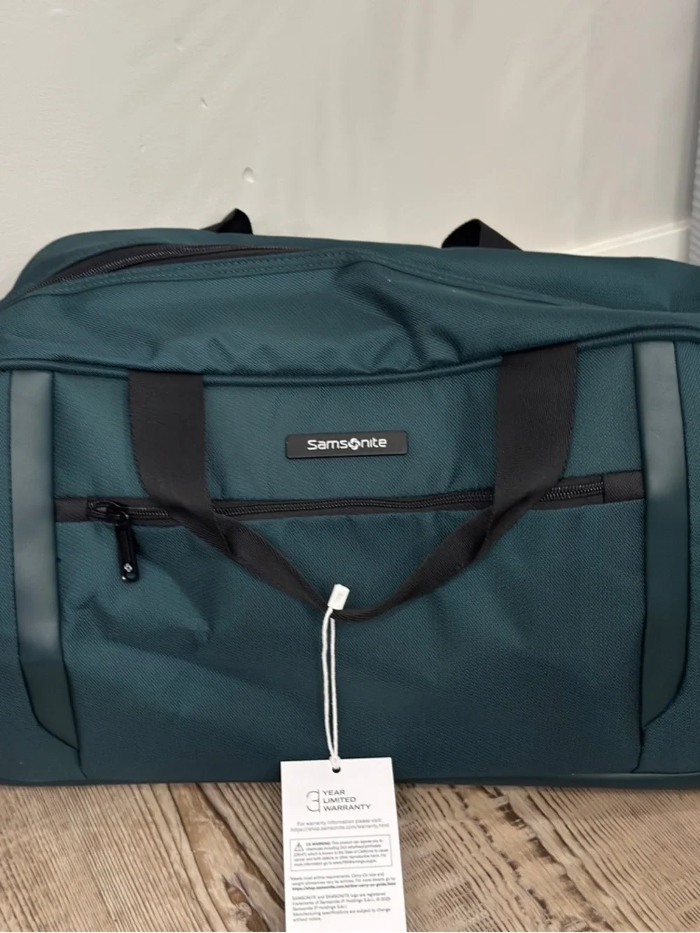 Samsonite X-Tralight 4 Travel Duffel Deep Teal Duffel Bag with Shoulder Strap